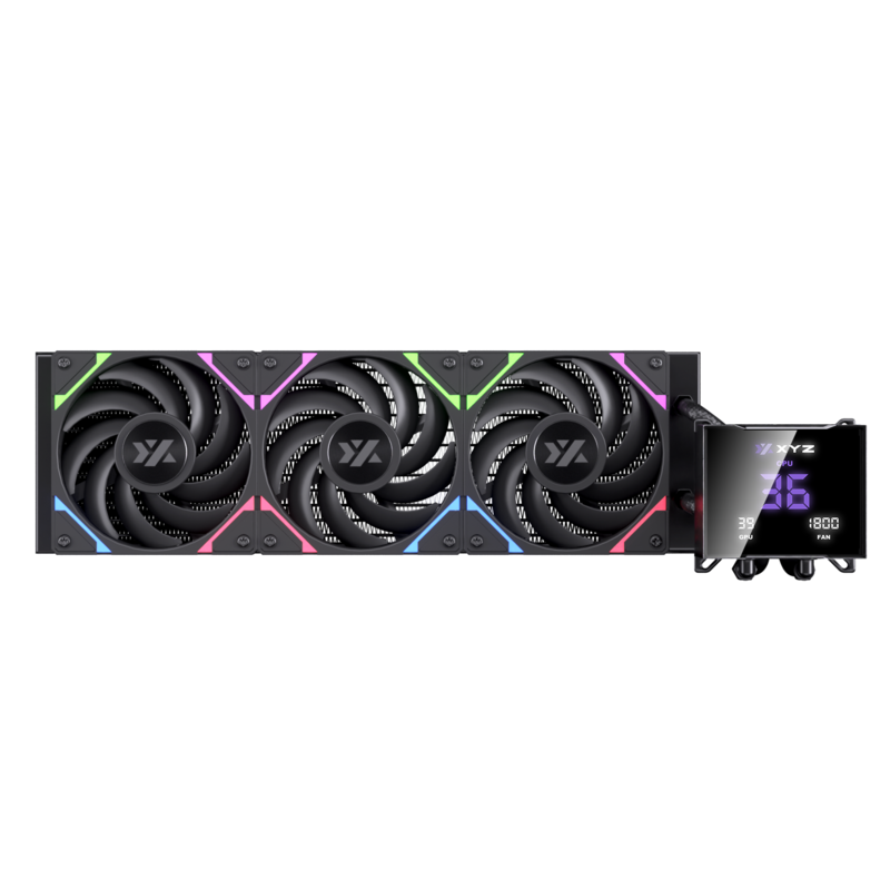 XYZ HYDROTEMP AIO 360 BLACK - XYZ PC Gear